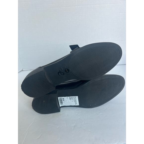 Easy Spirit Rache Comfort Slip On Black Leather Flat  Loafer Low Heel Shoes 9.5N - Picture 7 of 11
